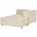 Beliani Chaise longue Lino APRICA Beige
