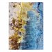 Alfombra lavable MIRO 51709.803 Abstracción 160x220 Azul