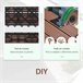 Baldosas de Exterior HDPE Outsunny Marron