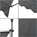 Toldo articulado con armazón enrollable 250x118 Gris
