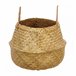 WELL HOME - Cesta plegable de caña natural Marron