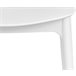 Silla de cocina LAIA fija PP Blanco