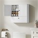 Armario de Pared MDF HOMCOM, hogar - baño Armario de Pared MDF HOMCOM, hogar - baño Blanco