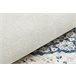 Alfombra lavable ANDRE 1819C Rosetón vintage 80x150 Azul