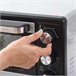 Horno Eléctrico Metal HOMCOM, hogar - cocina Negro/ Inox