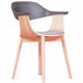 Silla de diseño nórdico en madera de fresno - Hut Madera