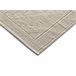 Alfombra de estilo étnico con relieve PAMUK - ATTICGO 160x230 Crema