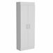 Alacena Nepal en melamina con 2 puertas y 5 estantes Blanco
