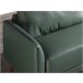 ANGEL CERDÁ Sofá chaise longue derecha piel Verde