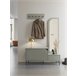 Mueble recibidor zapatero con espejo BEA Verde