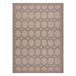 Alfombra HOUSE sisal 40356 Diamantes Tejido plano efecto lanoso 160x220 Beige