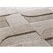 Alfombra con relieve de estilo étnico ELEMENT - ATTICGO 137x200 Beige