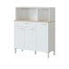 Alacena cocina Colin 3 Puertas 108 Natural/ Blanco