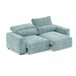 Sofá LANDON convertible en cama Verde