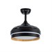 Ventilador De Techo Metal Serie Nalon Negro
