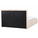 Beliani Cama con almacenaje Bouclé MOISSAC 177x224 Beige