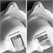 Asa de Seguridad para Baño Angular Doble Blanco