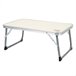 Aktive Mesa plegable pequeña camping antivuelco y ultraligera Beige