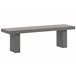 Beliani Conjunto de comedor TARANTO Gris