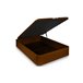 PACK CANAPÉ DE MADERA  + COLCHÓN VISCOELÁSTICO 150x190 Cerezo
