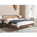 Beliani Cama Madera de caucho BOUSSICOURT 202x210 Beliani Cama Madera de caucho BOUSSICOURT 202x210 Marron