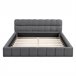 Marco de la cama 200x140 Gris