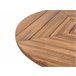 Beliani Mesa redonda LISSONE Beliani Mesa redonda LISSONE Marron