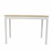 Conjunto de mesa con 4 sillas VERSALLES Natural/ Blanco