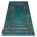Alfombra DE LUXE moderna 1516 Marco vintage 120x170 Verde