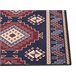 Beliani Alfombra de pelo corto KANGAL 80x240 Azul