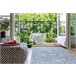 Alfombra de cuerda sisal LOFT 21213 Ornamento 60x110 Azul