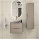 Conjunto de muebles con lavabo individual y columna Ellie 60 Conjunto de muebles con lavabo individual y columna Ellie 60 Beige