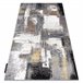Alfombra DE LUXE moderna 633 Abstracción - Structural 160x220 Crema