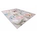 Alfombra FUN Africa para niños animales 80x150 Beige