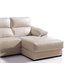 Chaise longue piel WILLY Beige