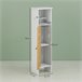 Columna de Baño MDF, Bambú HOMCOM, hogar - baño Blanco