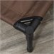 Cama Elevada para Mascotas Acero, Tela Oxford PawHut Marron