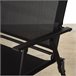 Aktive Pack 2 sillas plegables de jardín slim con reposabrazos Negro