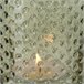 Porta velas BOLITO material cristal Verde