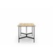 Mesa de comedor rectangular DALMA Roble