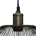 Lámpara colgante metal AUDREY 40W Negro
