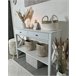Beliani Jarrón decorativo XANTHOS Blanco