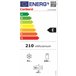 Frigorífico Combi 1,80M 262L CORBERÓ CCH1824E Blanco