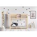CLP Litera infantil de madera Mila 80x160 Natural
