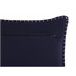 Beliani Cojín decorativo MELUR 45x45 Azul