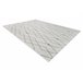 Alfombra de cuerda sisal COLOR Rombos 200x290 Gris