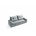 Sofá cama MIXX con almohadas de respaldos Gris