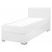Beliani Cama continental Piel sintética PRESIDENT 99x211 Blanco