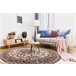 Alfombra de lana POLONIA circulo KORDOBA 200x200 Marron