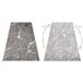 Alfombra MATEO 8036/944 Moderna Mármol estructural 80x150 Gris